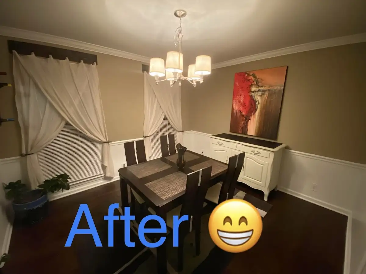 Professional dining room restoration after water damage in Wilmer